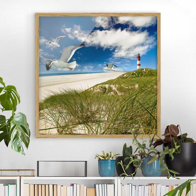 Framed poster - Dune Breeze
