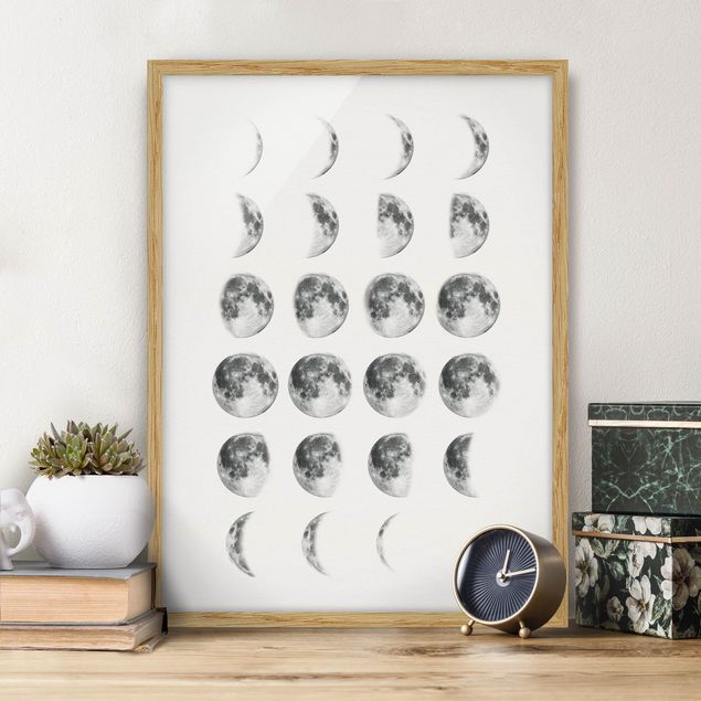 Framed poster - La Luna