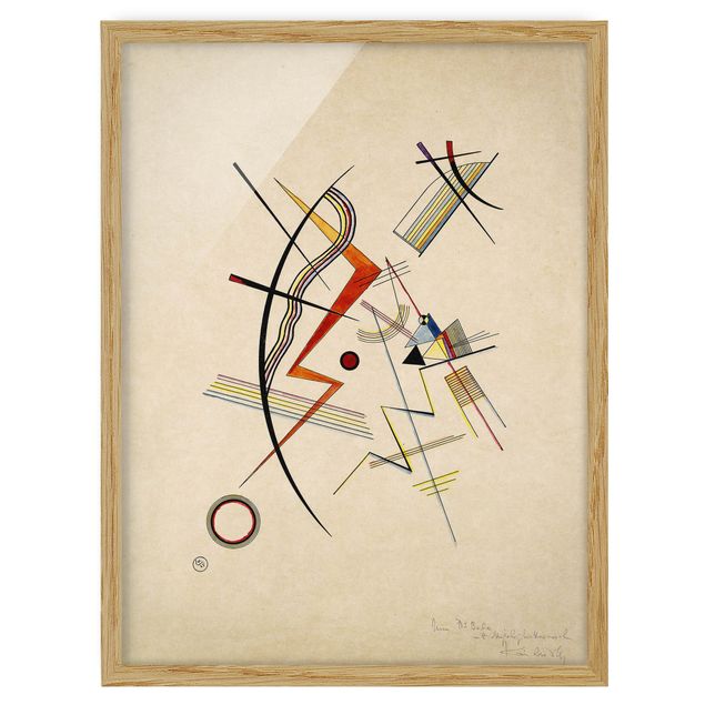 Framed poster - Wassily Kandinsky - Annual Gift to the Kandinsky Society