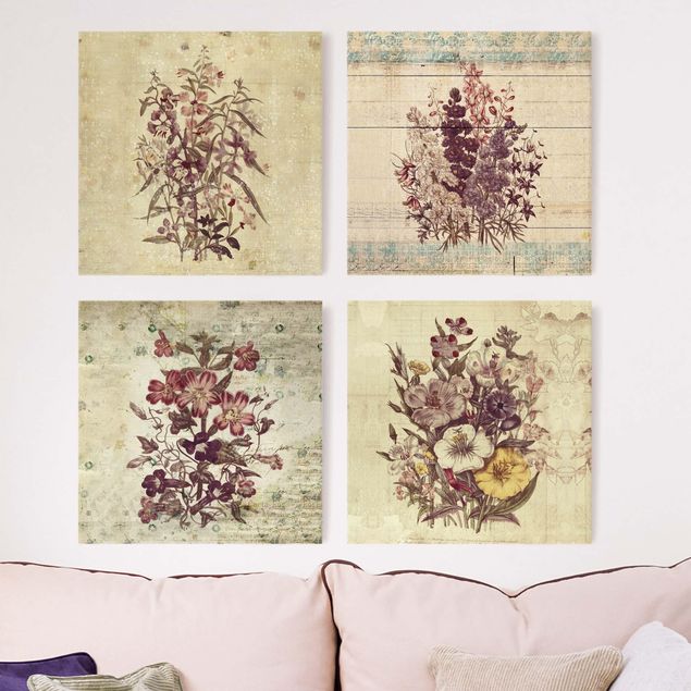 Print on canvas - Vintage Floral Collection