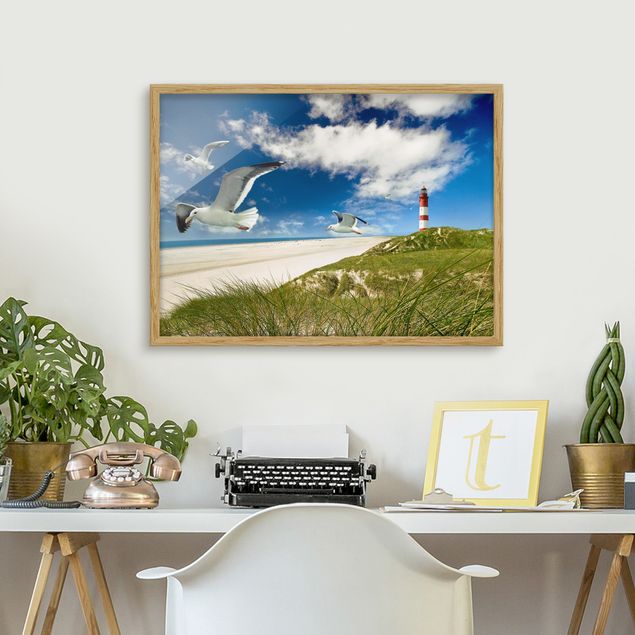 Framed poster - Dune Breeze