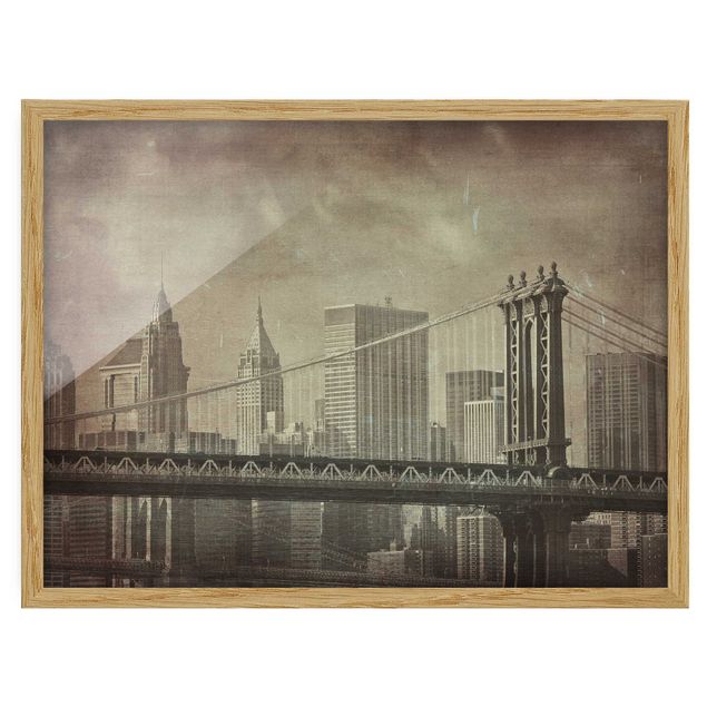 Framed poster - Vintage New York City