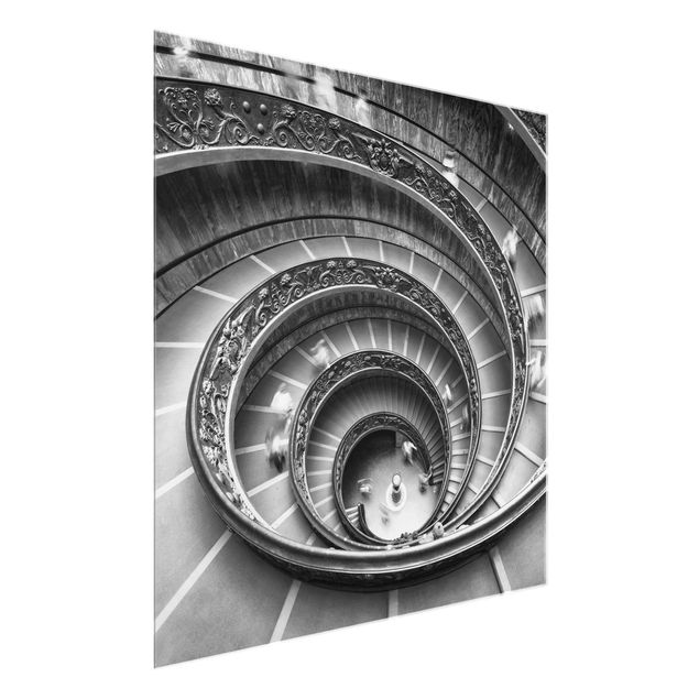Glass print - Bramante Staircase