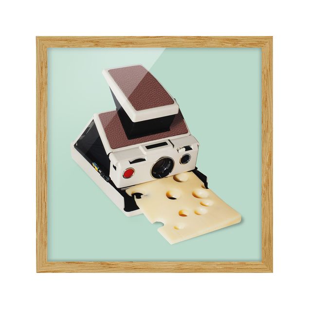 Framed poster - Camera With Cheese
