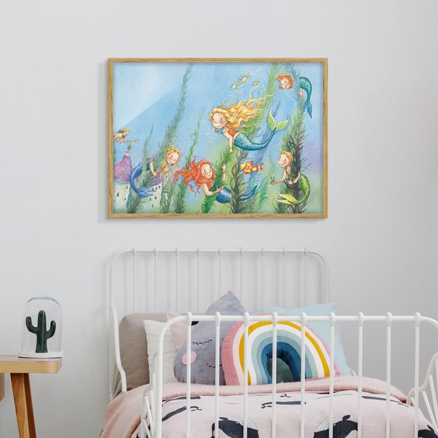 Framed poster - Matilda The Mermaid Princess