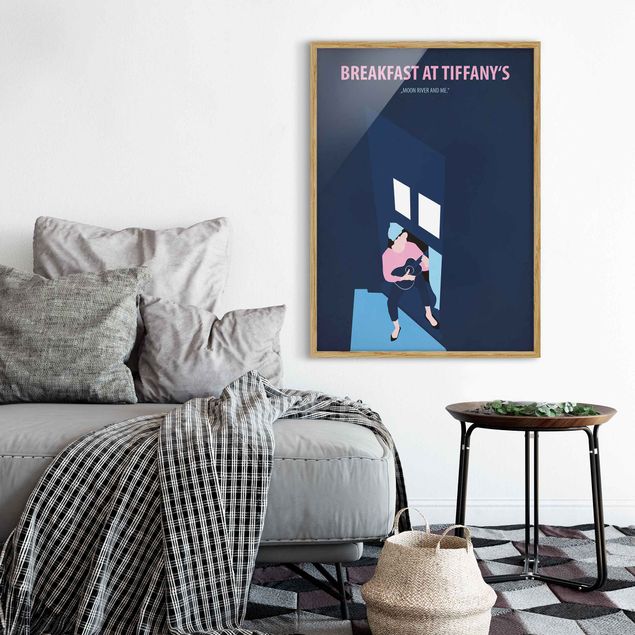 Framed poster - Film Posters Breakfast At Tiffany's