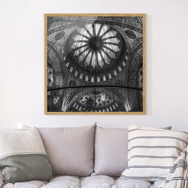 Framed poster - The Domes Of The Blue Mosque