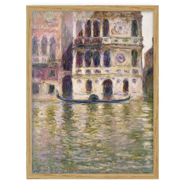 Framed poster - Claude Monet - The Palazzo Dario