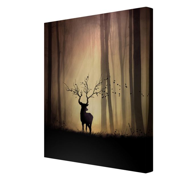 Print on canvas - The Lord Of The Forest
