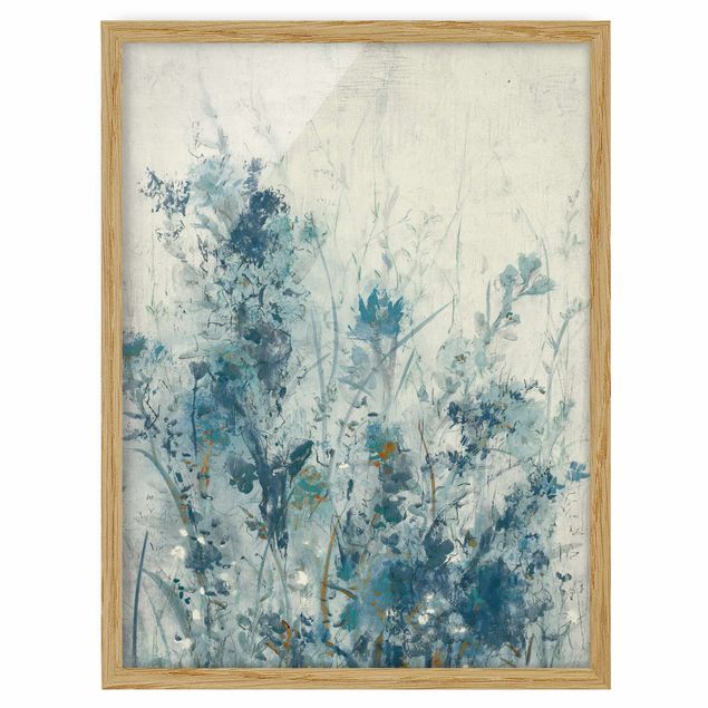 Framed poster - Blue Spring Meadow I