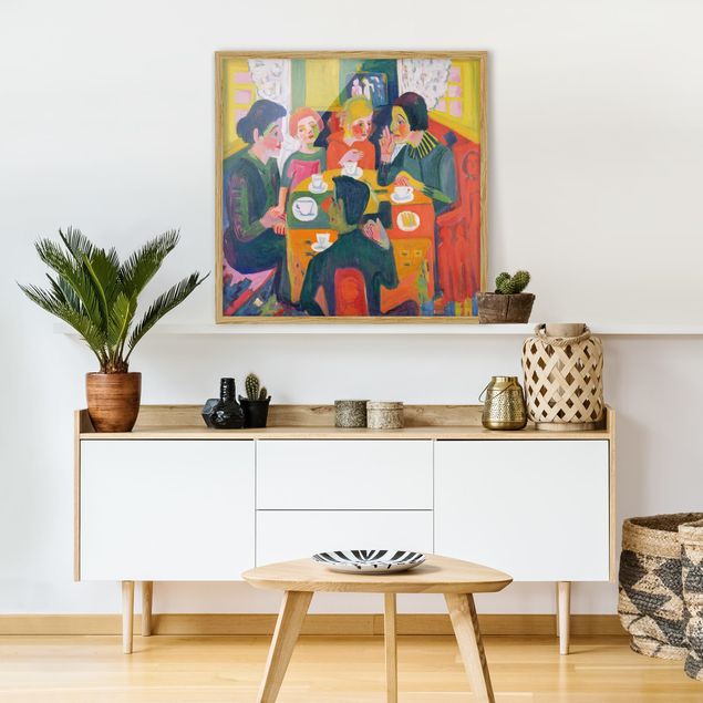 Framed poster - Ernst Ludwig Kirchner - Coffee Table