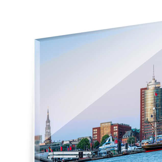 Glass print - Elbphilharmonie Hamburg