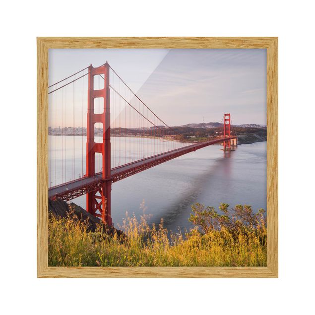 Framed poster - Golden Gate Bridge In San Francisco