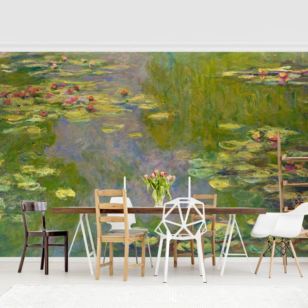 Wallpaper - Claude Monet - Green Waterlilies