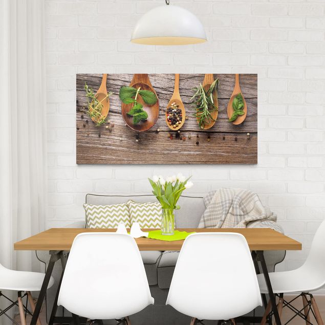 Print on canvas - Herbs And Spices