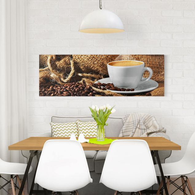 Print on canvas - Morning Coffee