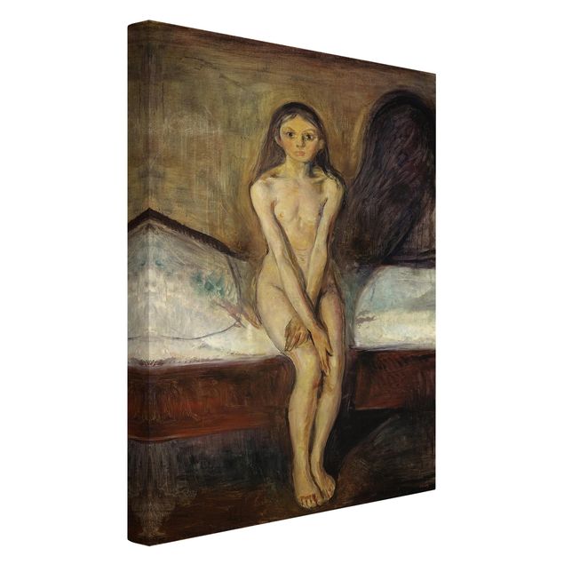 Canvas print - Edvard Munch - Puberty
