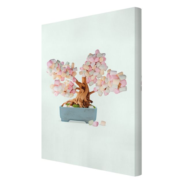 Print on canvas - Bonsai With Marshmallows