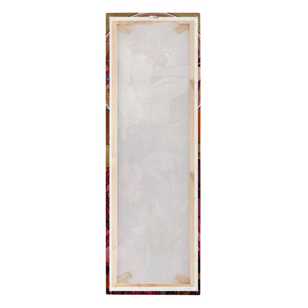 Canvas print - Alfons Mucha - Gemstones - Amethyst