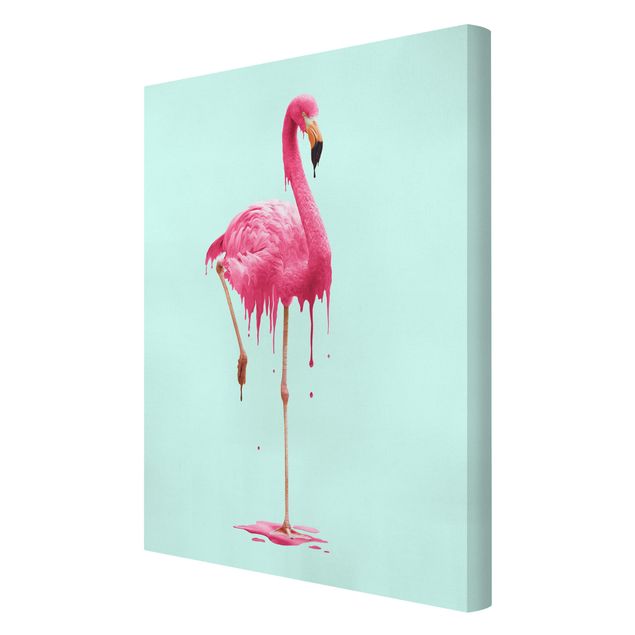 Canvas print - Melting Flamingo