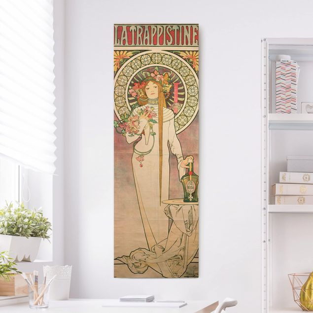 Canvas print - Alfons Mucha - Poster For La Trappistine