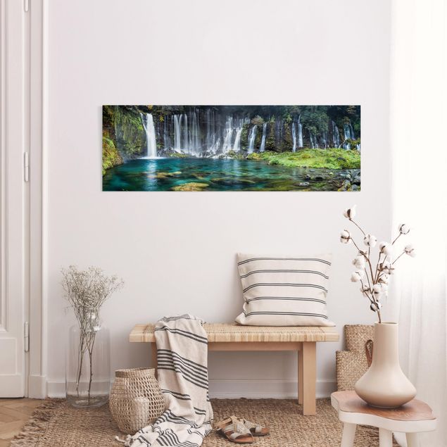 Print on canvas - Shiraito Waterfall