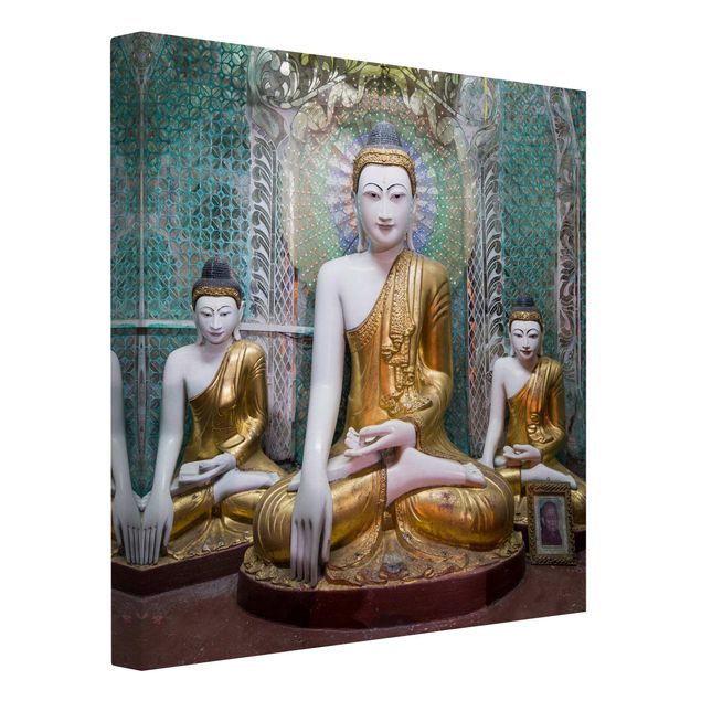 Print on canvas - Buddha Statues