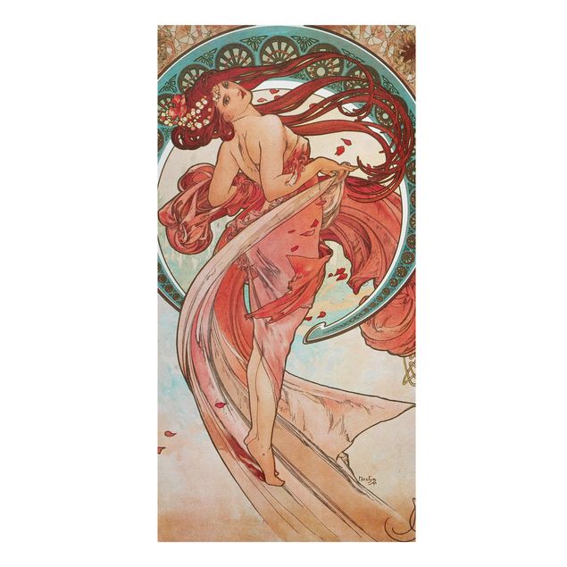 Canvas print - Alfons Mucha - Four Arts - Dance