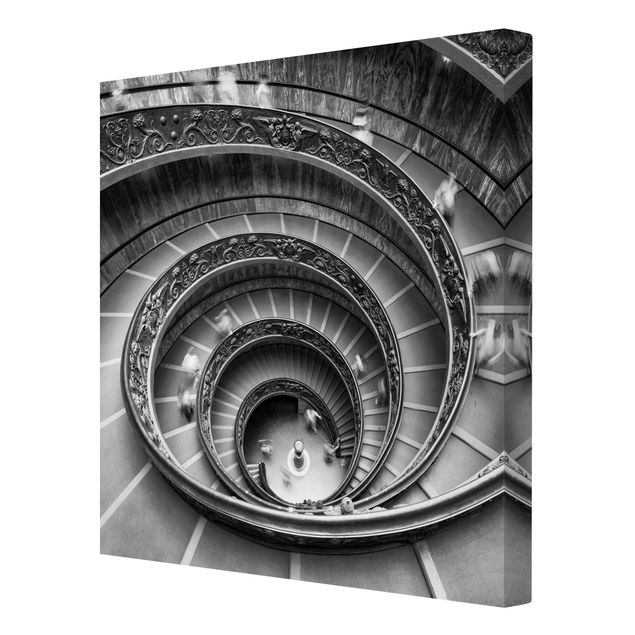 Print on canvas - Bramante Staircase
