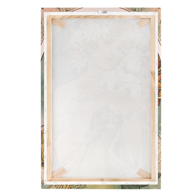Canvas print - Alfons Mucha - Flower