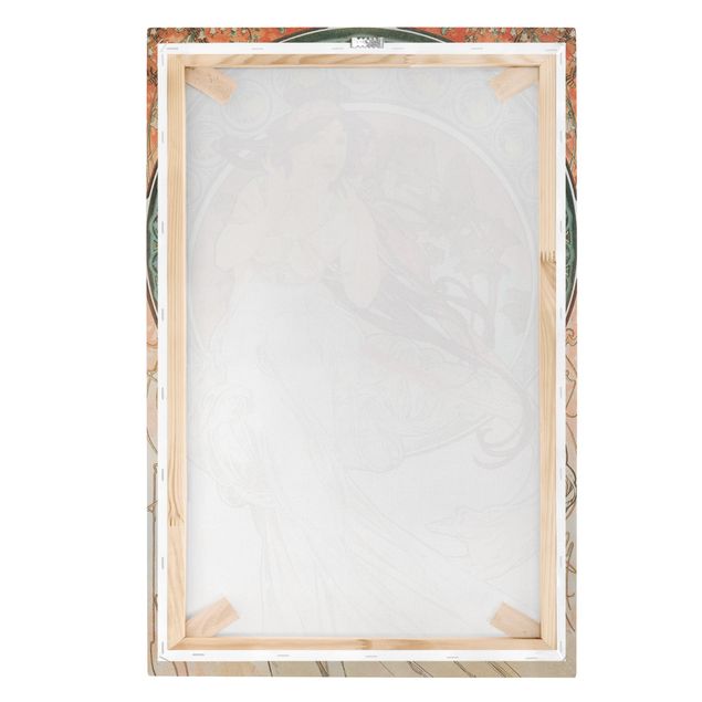 Canvas print - Alfons Mucha - Four Arts - Music