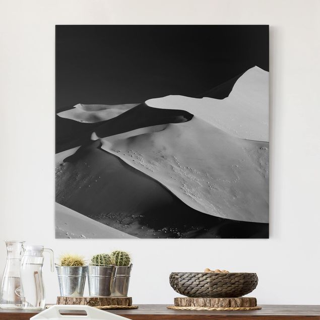 Print on canvas - Desert - Abstract Dunes