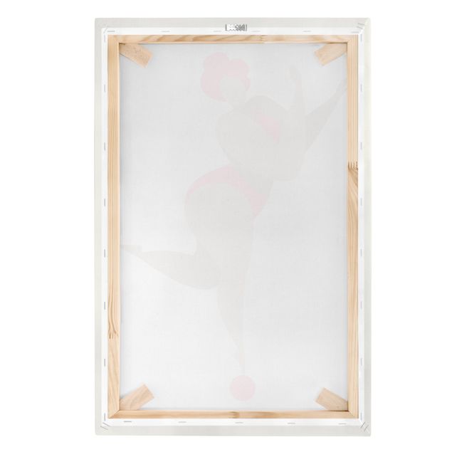 Print on canvas - Miss Dance Pink