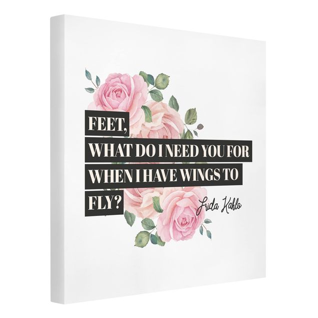 Print on canvas - Feet What Do I Need You For