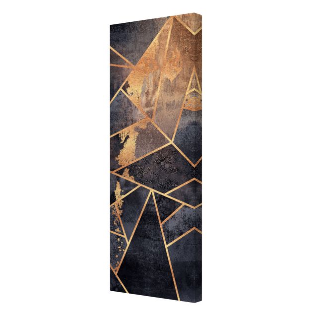 Print on canvas - Onyx With Gold