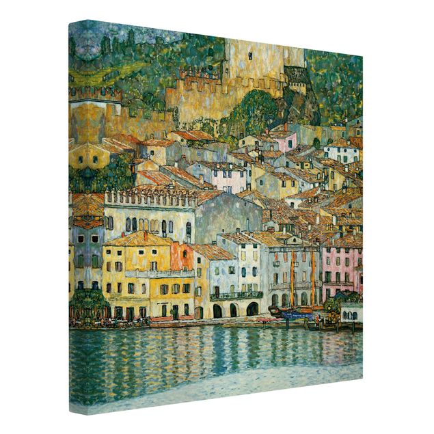 Canvas print - Gustav Klimt - Malcesine On Lake Garda