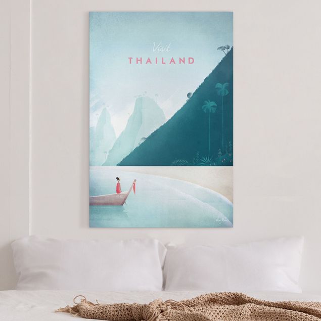 Print on canvas - Travel Poster - Thailand