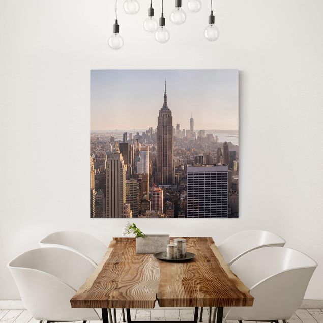 Print on canvas - View From The Top Of The Rock
