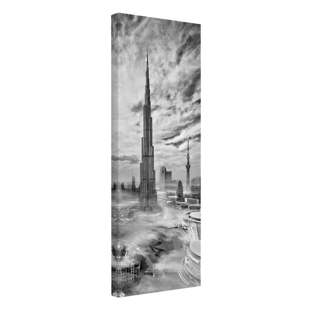 Print on canvas - Dubai Super Skyline