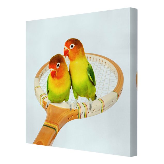 Print on canvas - Tennis With Birds
