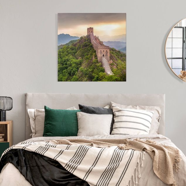 Print on canvas - The Infinite Wall Of China