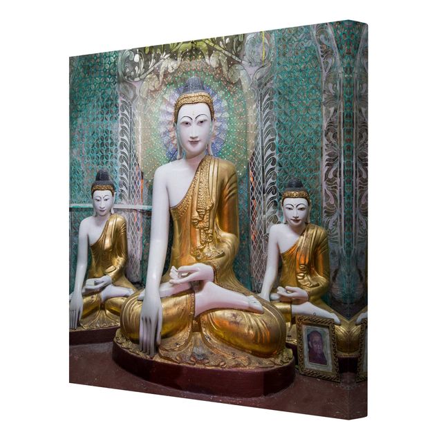 Print on canvas - Buddha Statues