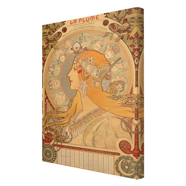 Canvas print - Alfons Mucha - Zodiac