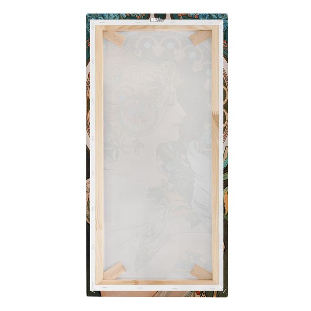 Canvas print - Alfons Mucha - The Feather