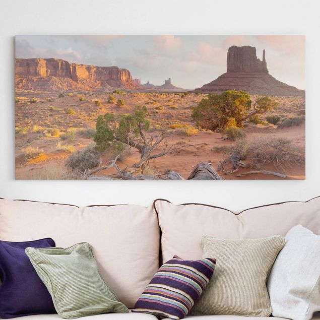 Print on canvas - Monument Valley Navajo Tribal Park Arizona