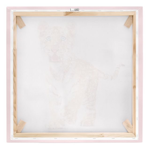 Print on canvas - Tiger With Glitter