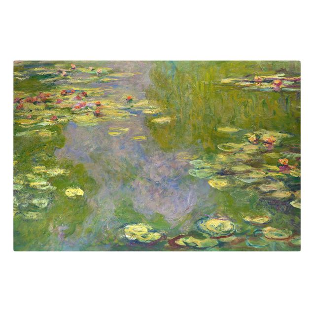 Canvas print - Claude Monet - Green Waterlilies