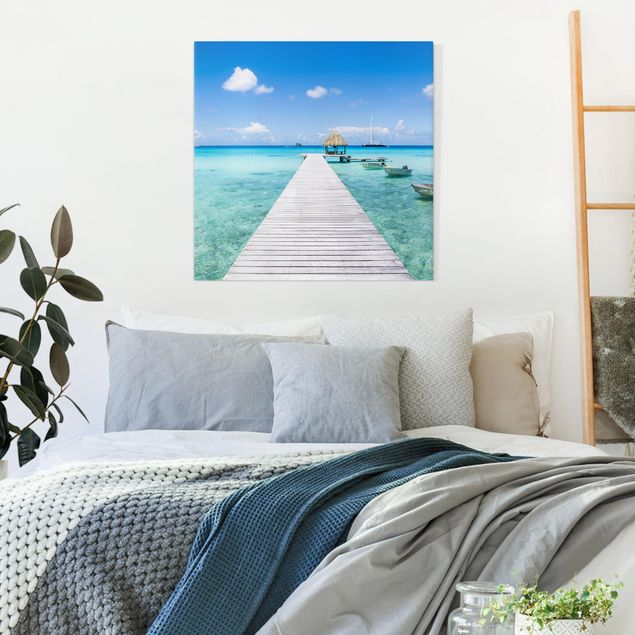 Print on canvas - Tropical Vacation