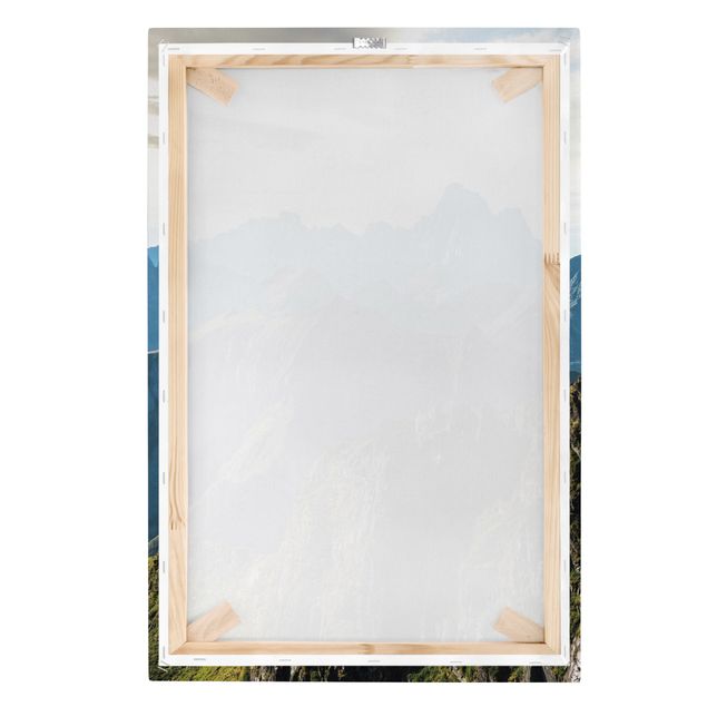 Canvas print - Mountains On The Lofoten