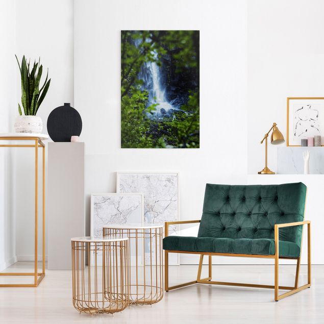 Canvas print - View Of Waterfall